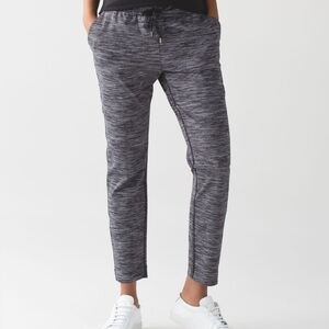 lululemon athletica Heathered Charcoal Gray Jogger Pants